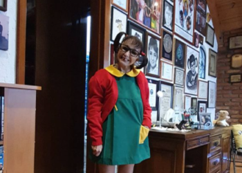 La Chilindrina sorprendió en redes con una foto inédita de su juventud