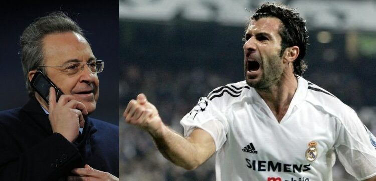 Luis Figo habló sobre los polémicos audios de Florentino Pérez en los que aseguraba que él era “el que jodía el vestuario”