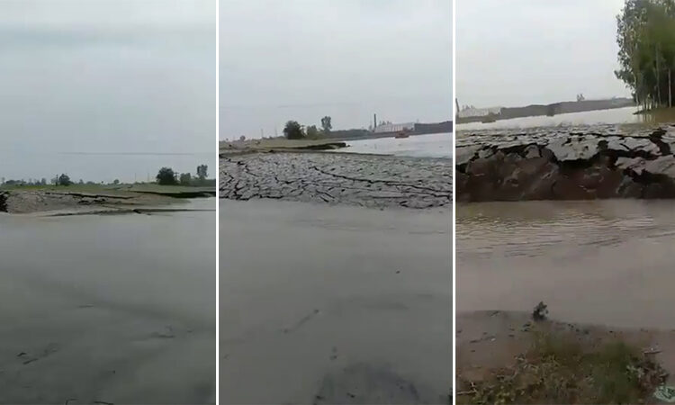 Graban en la India un extraño fenómeno donde la tierra se esta levantando