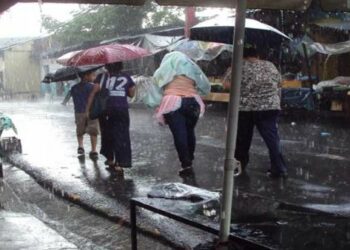 Lluvia y tormentas para este lunes según el informe del clima del Ministerio de Medio Ambiente