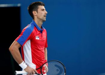 (VIDEO) Novak Djokovic perdió el bronce ante Carreño Busta y se bajó de la medalla en dobles mixto