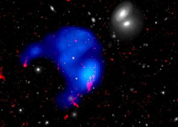 Descubren una nube ‘huérfana’ más grande que la Vía Láctea en una «tierra de nadie» a 300 millones de años luz de la Tierra
