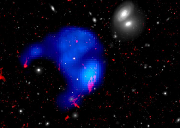 Descubren una nube ‘huérfana’ más grande que la Vía Láctea en una «tierra de nadie» a 300 millones de años luz de la Tierra