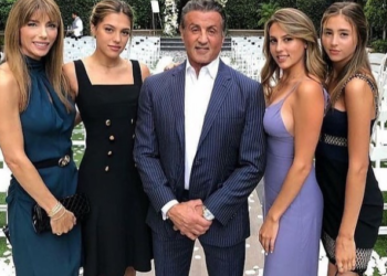 Así hemos visto crecer a las hijas de Sylvester Stallone