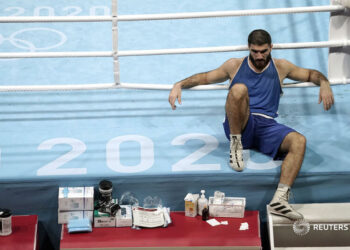 El bochornoso episodio de un boxeador en Tokio