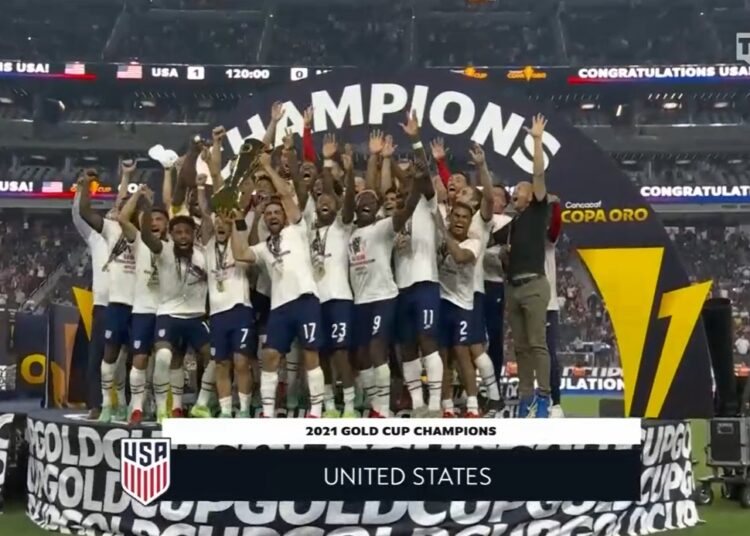 Estados Unidos campeón de la Copa Oro al derrotar 1-0 a México