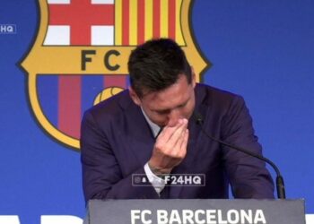 Messi confirmó su salida del Barcelona