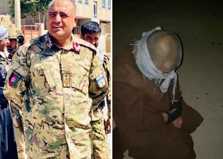 (VIDEO IMAGENES FUERTES) Los talibanes ejecutaron a un alto jefe de Policía afgano luego de que se rindiera