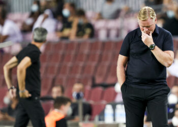 Ronald Koeman habló sobre cómo afecta la ausencia de Lionel Messi al Barcelona
