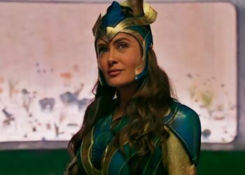 (VIDEO) The Eternals: difundieron nuevas imágenes de Salma Hayek como Ajak