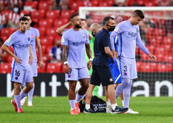Barca pincha en San Mamés frente a un activo Athletic de Bilbao