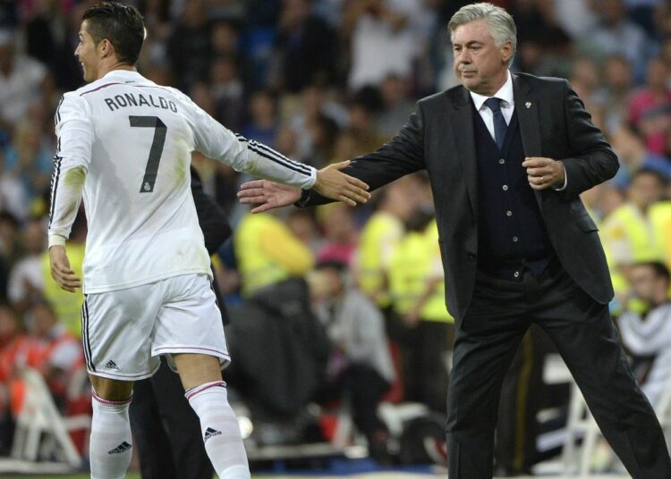¿CR7 al Madrid? Ancelotti querría a Cristiano Ronaldo de vuelta en el Bernabéu, aseguran en España