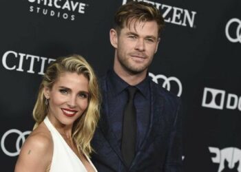 Chris Hemsworth celebra sus 38 años y su esposa lo celebra con original festejo