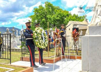 Fuerza Armada conmemora al capitán general Gerardo Barrios a 156 años de su muerte