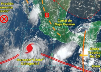 Huracán “Linda” se intensifica y pasa a categoría 3