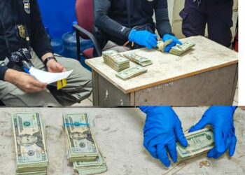 Sujeto abandona más de $19,000 en la frontera ante presencia de policías