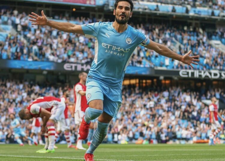 El City aplastó 5-0 al Arsenal de Arteta, quien quedó en la cuerda floja tras no sumar ni un punto tras tres jornadas