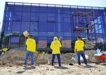 Privados de libertad trabajan en la construcción de CUBO