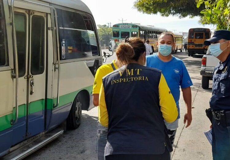 VMT continúa realizando controles vehiculares durante el periodo vacacional
