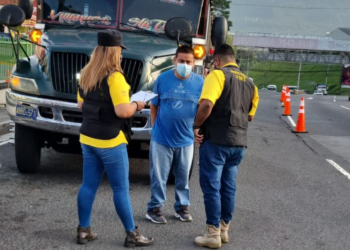 VMT verifica que trasporte colectivo cumpla medidas de bioseguridad