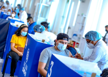 El Salvador rompe nuevo récord diario de vacunas contra el Covid-19