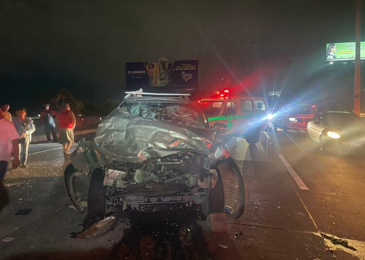 Cinco lesionados en accidentes de tránsito en diferentes puntos del país