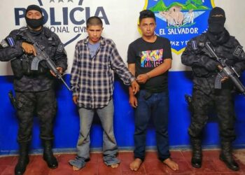 Dos peligrosos terroristas son capturados en San Juan Opico, La Libertad