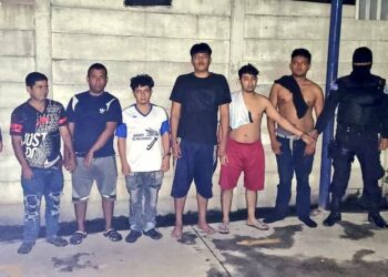 Caen seis pandilleros por diferentes delitos en cantón de Guazapa