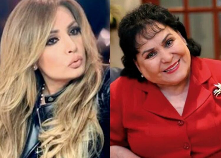 Carmen Salinas se alegra del contagio de Paty Navidad, «a ver si así cree»