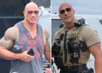 Un policía de Alabama, nueva estrella de las redes sociales por su asombroso parecido con ‘La Roca’