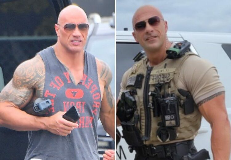 Un policía de Alabama, nueva estrella de las redes sociales por su asombroso parecido con ‘La Roca’