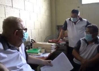 Exviceministro del FMLN en el sector 9 de Mariona: «Estamos bien, no nos podemos quejar»