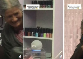 Abuelita pide a Alexa que rece el rosario y su reacción se hace viral