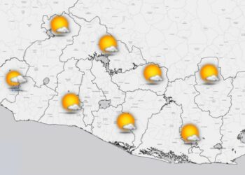Para hoy se espera cielo nublado con posibilidad de precipitaciones
