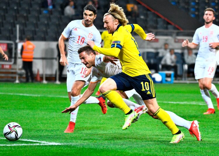 Selección española rompe racha de triunfos en eliminatorias al caer ante Suecia