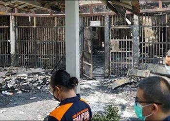 Al menos 41 presos muertos por un incendio en una prisión de Indonesia
