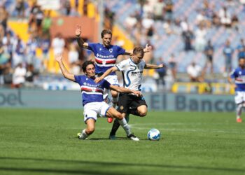 Inter tropieza con empate de visita a Sampdoria