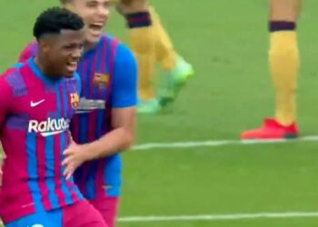 Barcelona apabulló a Levante con un categórico 3 a 0 en el regreso de Ansu Fati