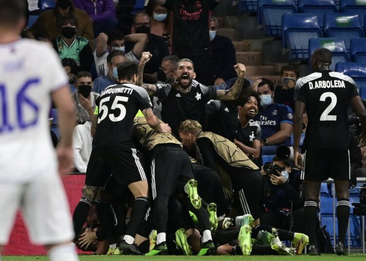 Sheriff dio la sorpresa y derrotó 2-1 al Real Madrid en la Champions League