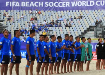 Selecta de playa es líder en la Concacaf y la número 15 a nivel mundial