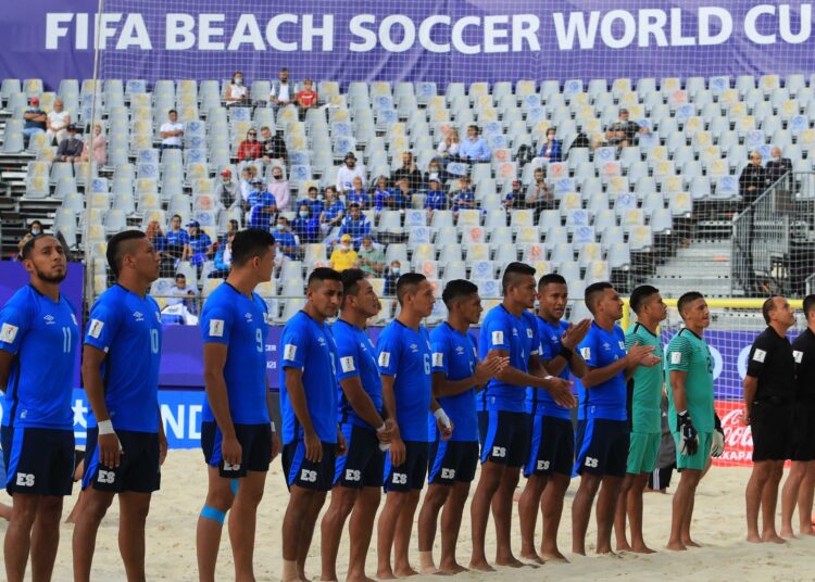 Selecta de playa es líder en la Concacaf y la número 15 a nivel mundial