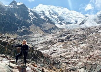 Alfa Karina Arrué busca conquistar la cumbre más alta de Bolivia