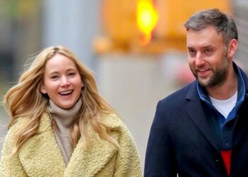 Jennifer Lawrence y su esposo Cooke Maroney esperan su primer bebé