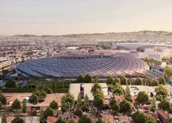 El majestuoso nuevo estadio de la NBA: costará casi 2 billones de dólares y tendrá una pantalla nunca antes vista