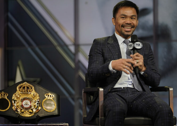 El boxeador Manny Pacquiao es designado por el partido gobernante de Filipinas como candidato a las presidenciales de 2022