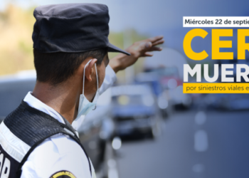 El Salvador registró cero fallecidos por accidentes de tránsito este miércoles