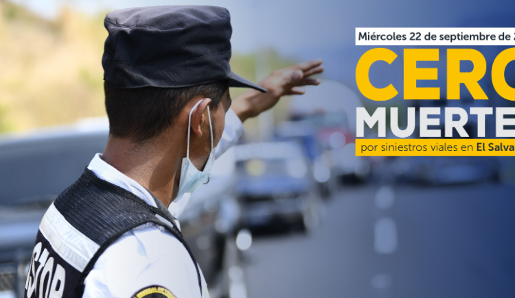 El Salvador registró cero fallecidos por accidentes de tránsito este miércoles