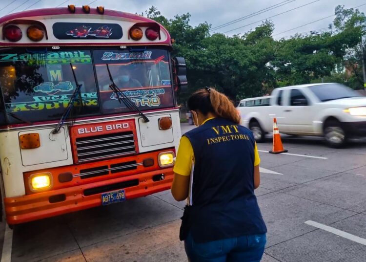 VMT verifica cumplimiento de la ley de tránsito y las medidas de bioseguridad