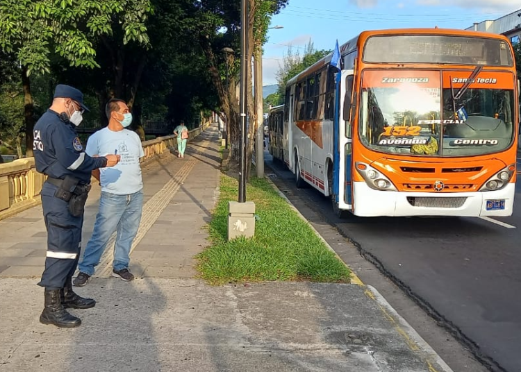 VMT sanciona a conductor de bus en estado de ebriedad