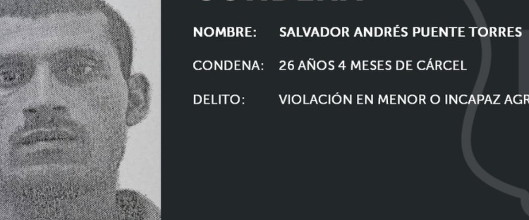 Sujeto pagará 26 años de prisión por violar a dos niñas